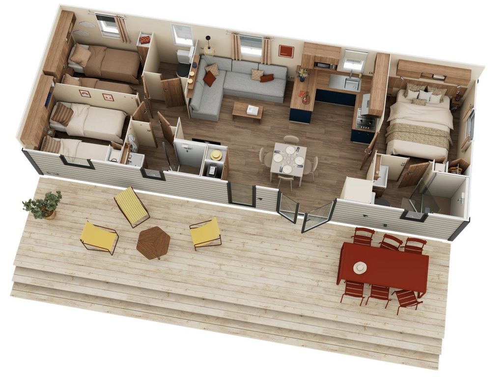AT 36 - Luxe nieuwe mobile home — foto 1
