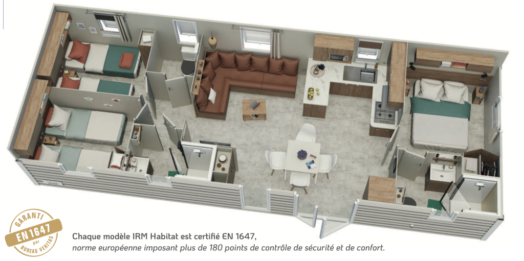 AT 35 Luxe mobile home — foto 3